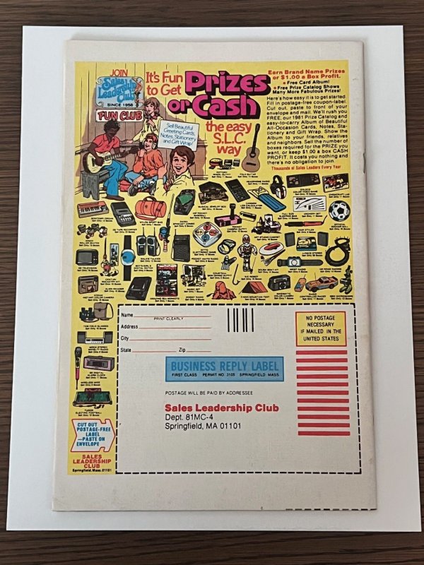 Fantastic Four #232 (1981). VF. Byrne story & art begins. FF v. Diablo.