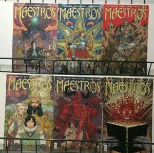 MAESTROS - IMAGE- 7 ISSUES #1-7 COMPLETE SET - 2017-18 - VF+ - STEVE SKROCE 