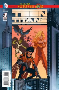 DC Comics New 52 Futures End Teen Titans #1 3D Motion Variant Cover