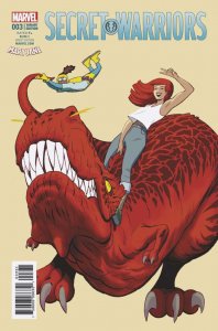 Secret Warriors (2nd Series) #3B VF/NM ; Marvel | Mary Jane Variant