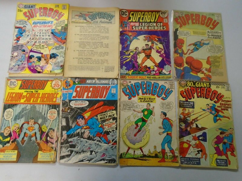 Silver + Bronze age Superboy reader comic lot 48 different issues