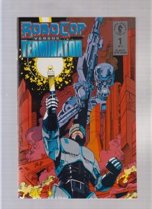 Robocop Versus The Terminator #1 - Walt Simonson Cover Art! (8.5/9.0) 1984