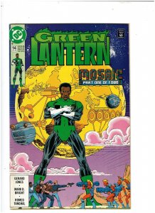 Green Lantern #14 DC Comics 1991 John Stewart Mosaic pt.1 VF 8.0
