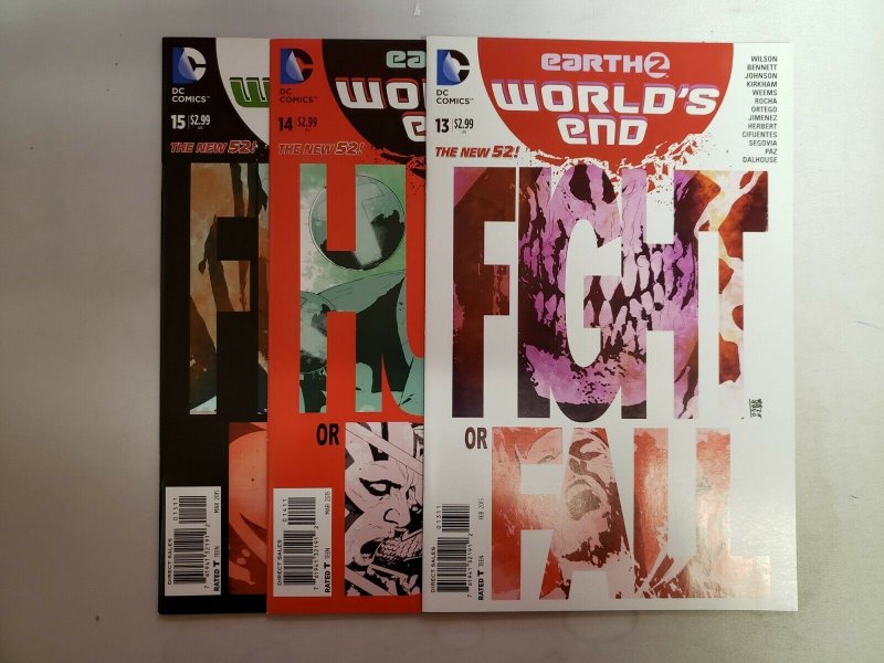 Earth 2 World's End (DC 2014) #1-26 COMPLETE RUN N52 