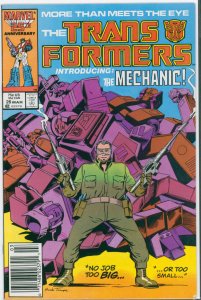 Transformers #26 Marvel Comics 1987 FN/VF Newsstand Variant