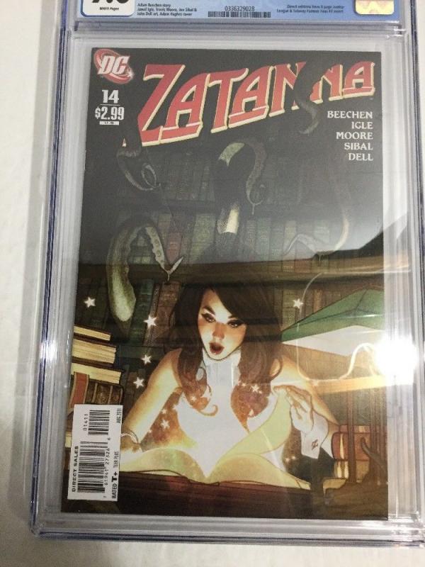 Zatanna 14 Cgc 9.6 White Pages Adam Hughes Cover AH!