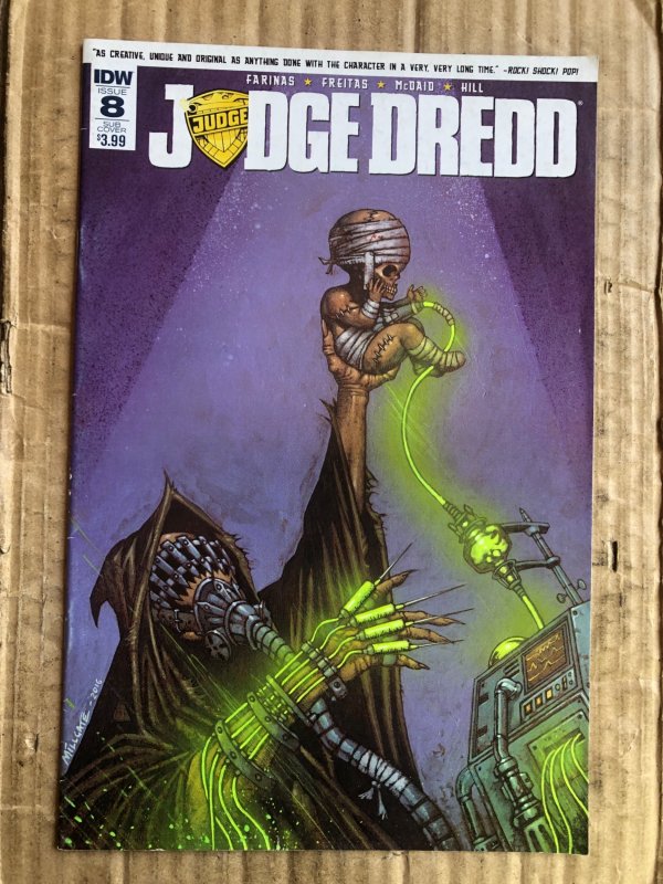 Judge Dredd #8 Cover B (2016)