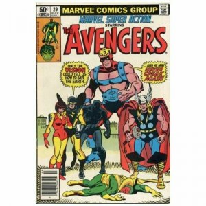 Marvel Super Action The Avengers #29 Marvel Comics Newsstand March  1981 (FNVF)