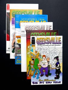 Geeksville #0-5 (2000) [Lot 6 bks] Scarce -Image Comics - VF/NM