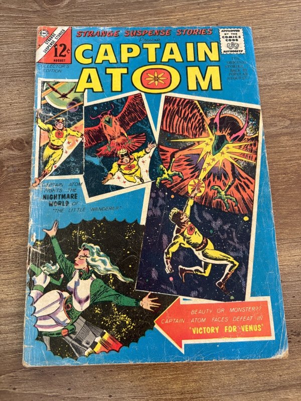 Strange Suspense Stories # 76 VG Charlton Silver Comic Book Captain Atom 1 J356