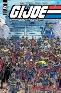 GI JOE A REAL AMERICAN HERO (2010 IDW) #300 VARIANT CVR B SULLIVAN