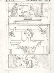 Grimm Fairy Tales Dream Eater Inferno pg 11 Original Penciled art ALEX SANCHEZ