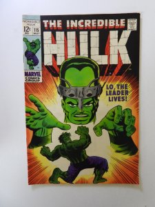 The Incredible Hulk #115 (1969) FN/VF condition
