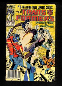 Transformers #2 Optimus Prime Vs. Megatron!