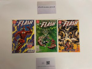 3 THE FLASH DC COMICS BOOKS #128 129 130 BARRY ALLEN JAY GARRICK 3  NO6