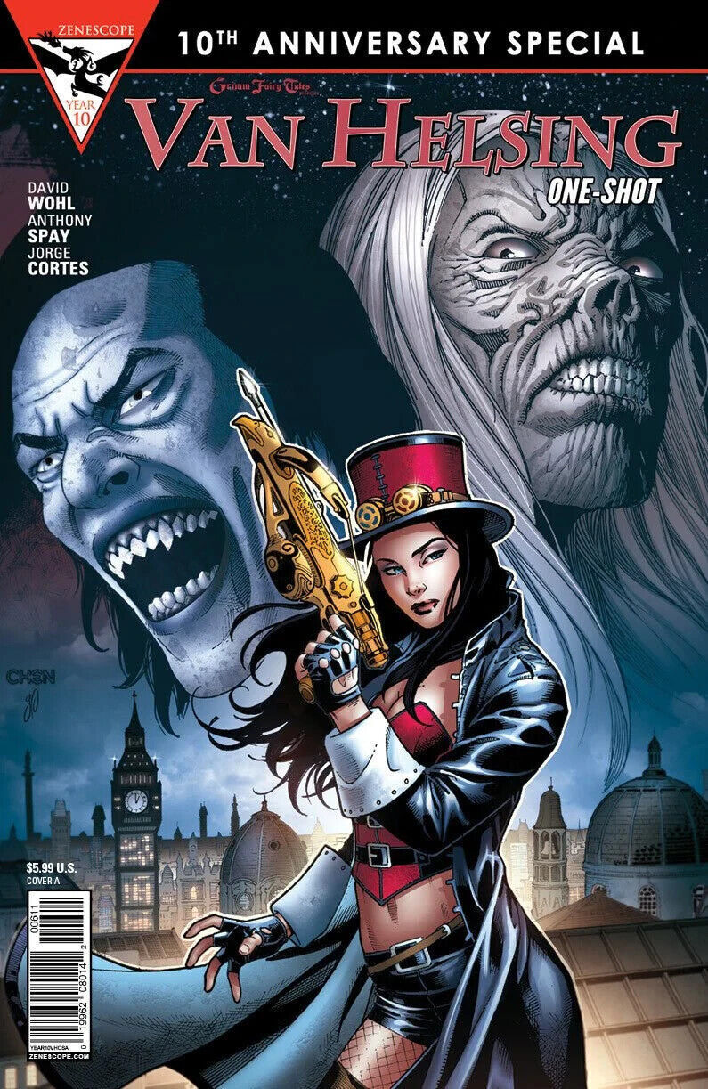 Zenescope VAN Helsing 10th Anniversary Special OneShot NM. Comic