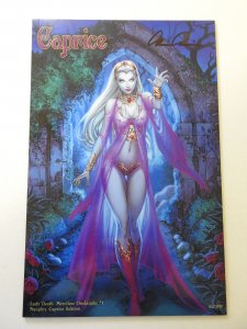 Lady Death: Merciless Onslaught Naughty Caprice (2017) NM Cond! Signed W/ COA!