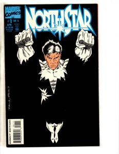 8 Marvel Comics Northstar # 1 2 3 4 + Obnoxio 1 + Universe 17 + Ororo # 1 2 CR33