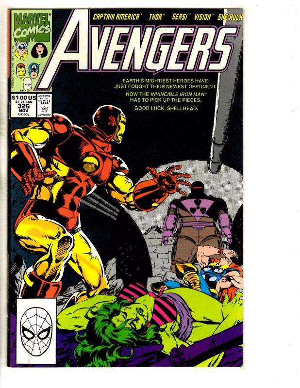 12 Avengers Marvel Comics # 311 312 313 314 315 317 318 325 326 360 + 17 18 J271