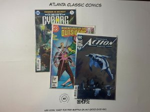 3 Comic Books Action Comics #1004 Outsiders #44 Cyborg # 12  26 SM8