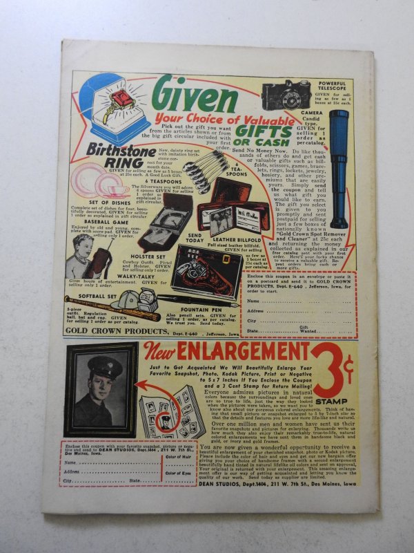 Warrior Comics (1945) FN/VF Condition!