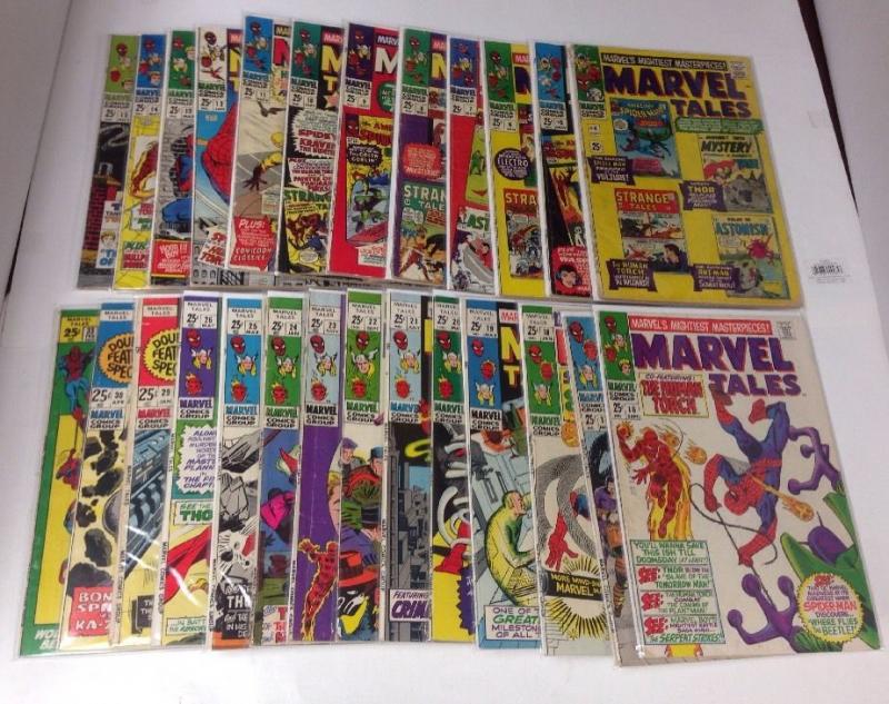 Marvel Tales 1-33 FN Some Lower Lot Set Run Missing 1 2 3 27 28 31