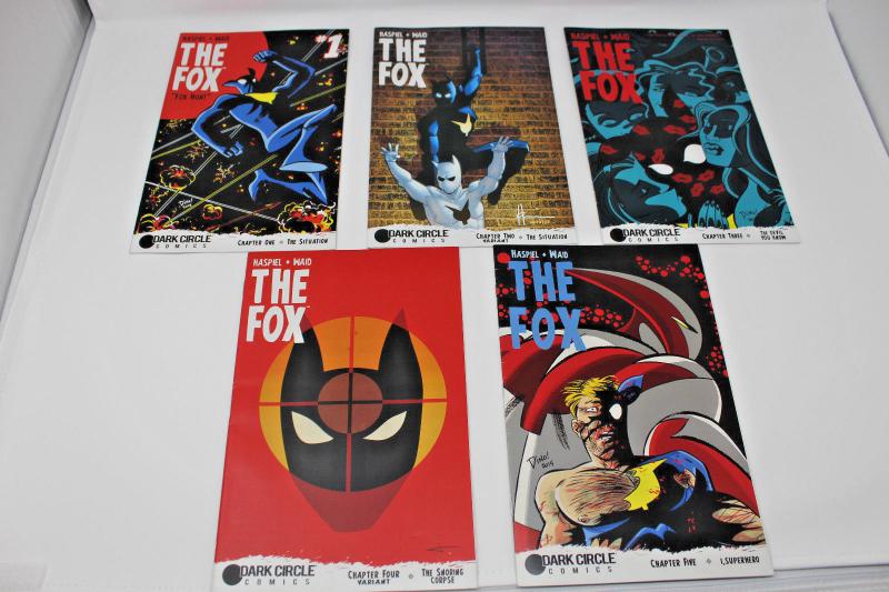 The Fox - All 5 Issues of Volume 2 with Some Variant Covers - Mark Waid