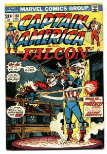 Captain America #168 comic book 1ST Baron Zemo II 1973 MCU