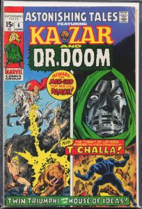 Astonishing Tales #6 (1971) Doctor Doom [Key Issue]