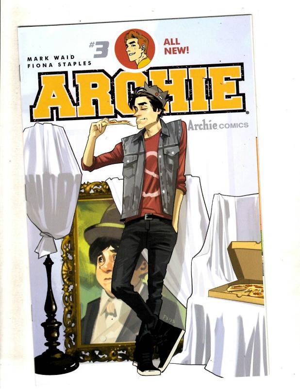 Lot Of 4 Archie Comic Books # 1 2 3 4 Jughead Riverdale Betty Veronica CJ1