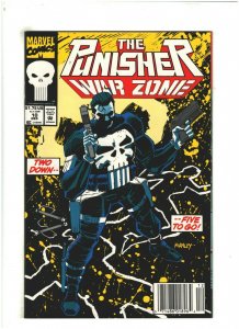 Punisher War Zone #10 NM- 9.2 Newsstand Marvel Comics 1993