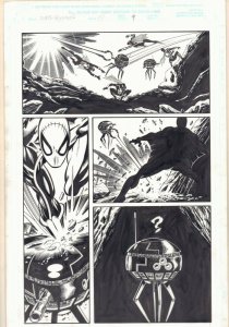 Webspinners: Tales of Spider-Man #14 p.9 - Probe Droid 2000 art by Graham Nolan