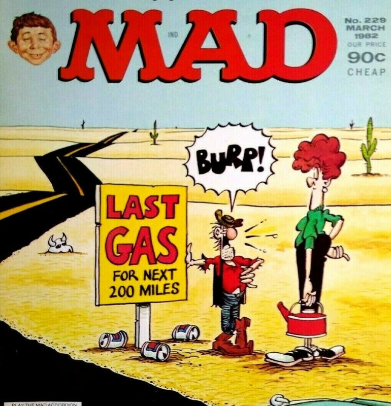 Mad Magazine March 1982 No 229 James Bond 007 For Your Eyes Only The Family Feud