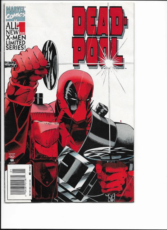 Deadpool #1 Newsstand Edition (1994)