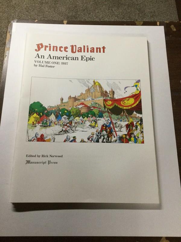 Prince Valiant An American Epic Volume 1 2 3 One Two Three Nm Manuscript Press