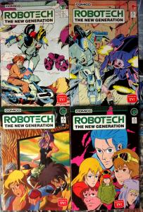 ROBOTECH: THE NEW GENERATION #1-24 (1985) short one issue, nice VG-F/better