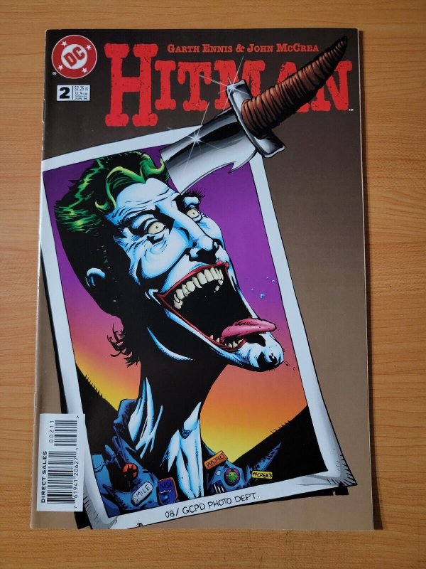 Hitman #2 Direct Market Edition ~ NEAR MINT NM ~ 1996 DC Comics