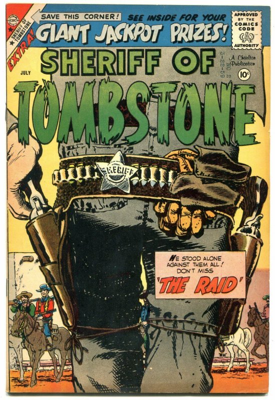 Sheriff of Tombstone #4 1959-Charlton western comic- VF 
