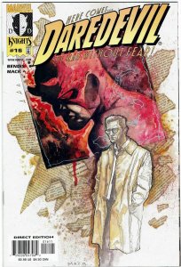 Daredevil #16 (1998 v2) Brian Bendis David Mack 1st Timmy Lange NM
