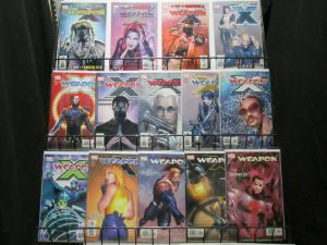 WEAPON X (2002) 1-28 FTieri/Wolverine cut to the heart! 