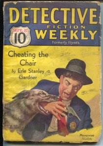 Detective Fiction Weekly 12/2/1932-Erle Stanley Gardner-Dog bite-FR/G