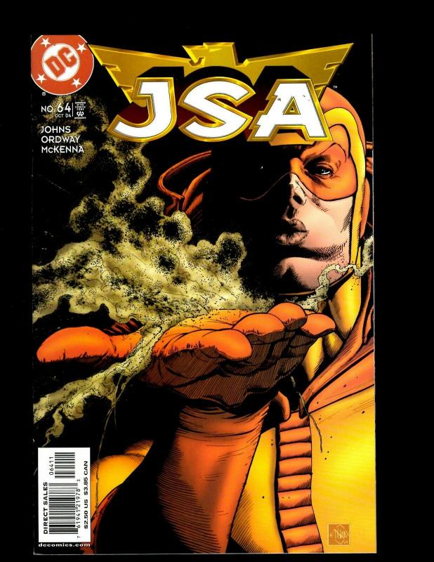 Lot of 12 JSA DC Comic Books #61 62 63 64 65 66 67 68 69 70 71 72 GK25 