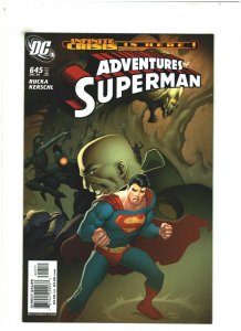 Adventures of Superman #645 NM- 9.2 DC Comics 2005 Infinite Crisis