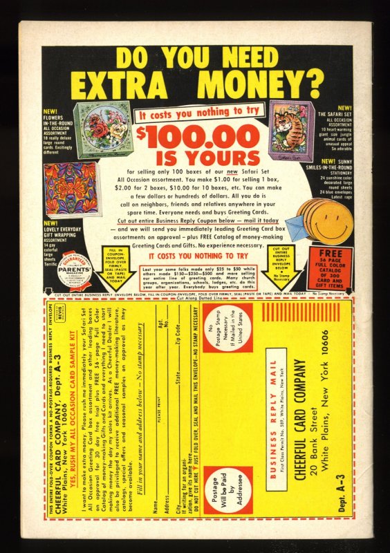 Fantastic Four #120 FN- 5.5 1st Air-Walker!