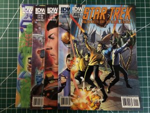 Star Trek: Burden of Knowledge #1 cvr A, 1 cvr B, 2, 3, 4 (2010)