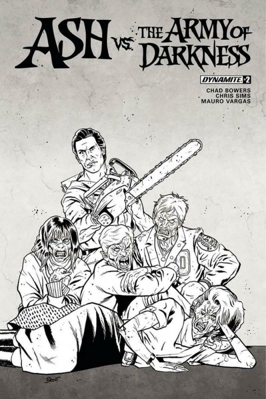 ASH vs ARMY OF DARKNESS #2, VF/NM, Variant, Bruce Campbell, 2017, more AOD in st