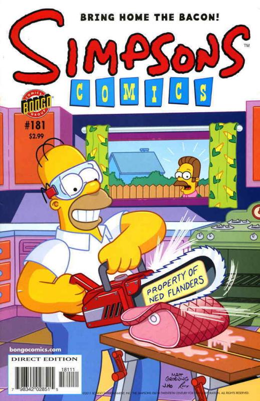 Simpsons Comics #181 VF/NM; Bongo | save on shipping - details inside