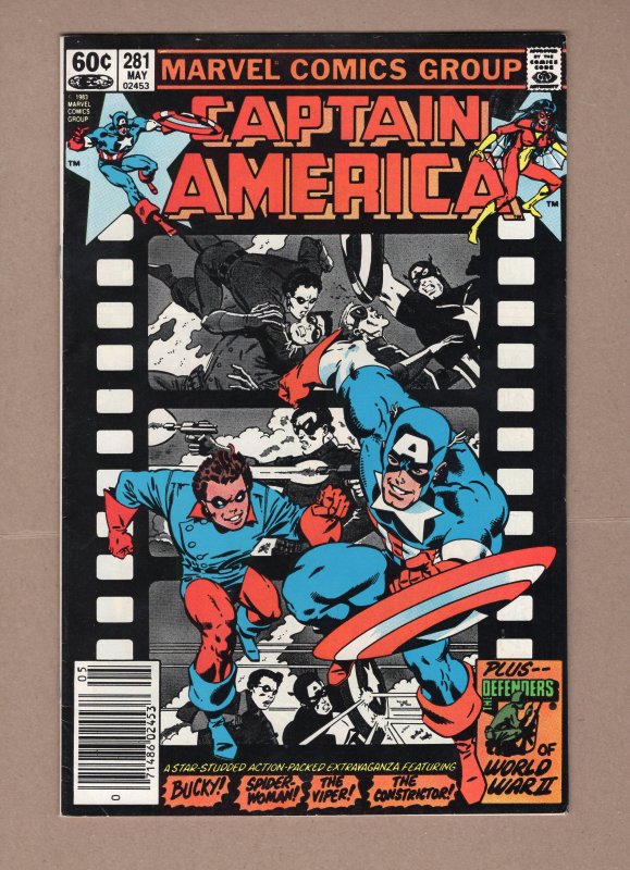 Captain America #281 FN