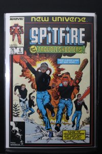 Spitfire and the Troubleshooters #6 Direct Edition (1987)