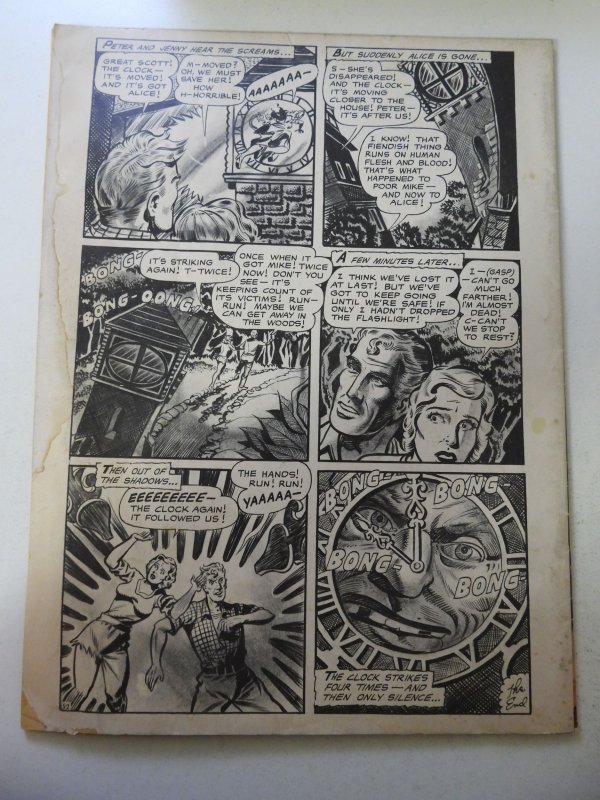 Horror Tales Vol 4 #1 VG Condition moisture stain bc